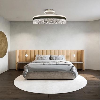 Candeeiro integrado LED com regulação LED/86W/230V 3000-6500K branco + comando