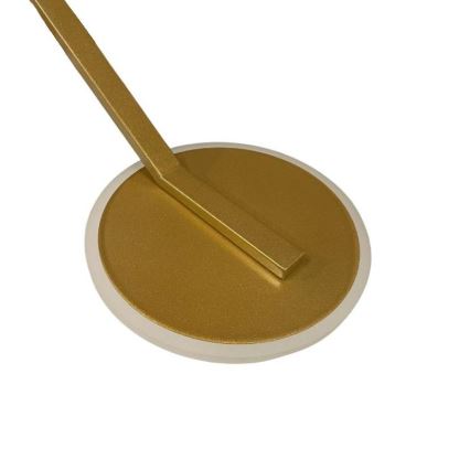 Candeeiro integrado LED com regulação LED/86W/230V 3000-6500K dourado + comando