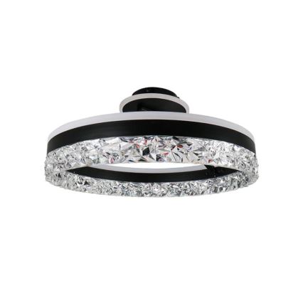 Candeeiro integrado LED com regulação LED/86W/230V 3000-6500K preto + comando