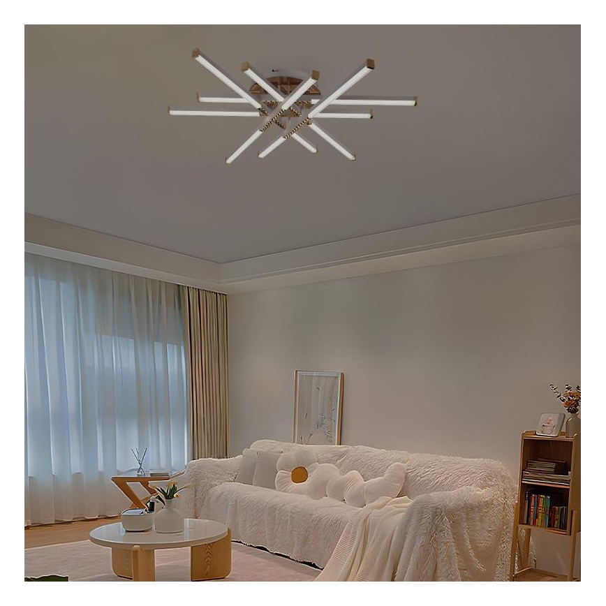 Candeeiro integrado LED com regulação LED/90W/230V 3000-6500K + comando