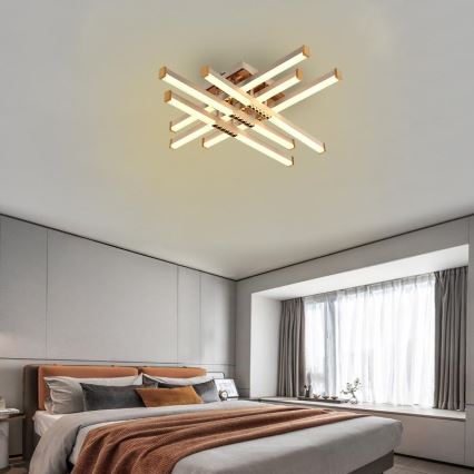 Candeeiro integrado LED com regulação LED/90W/230V 3000-6500K + comando