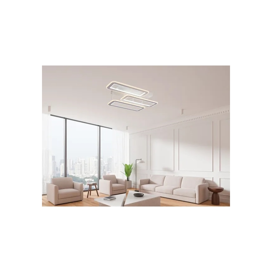 Candeeiro integrado LED com regulação LED/90W/230V 3000-6500K + comando