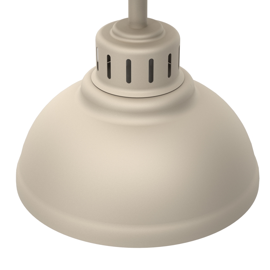 Candeeiro integrado SVEN 1xE27/15W/230V bege