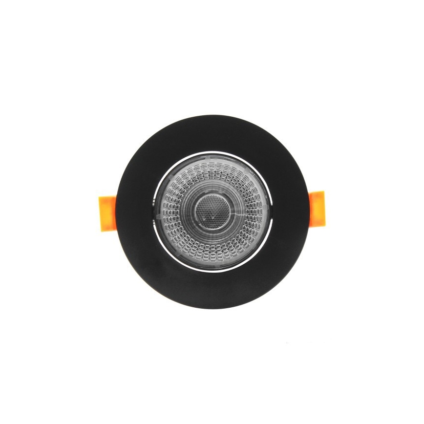 Candeeiro LED de embutir BRINO 3/5/7W 230V 3000/4000/6500K preto