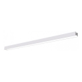 Candeeiro LED de tecto KOLINE — montagem de superfície ou suspenso, 40W/230V, 3000/4000/6500K, 120 cm, branco