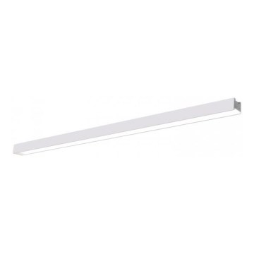 Candeeiro LED de tecto KOLINE — montagem de superfície ou suspenso, 40W/230V, 3000/4000/6500K, 120 cm, branco