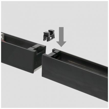 Luminária de teto LED KOLINE, montável em superfície ou pendente, LED/40W/230V 3000/4000/6500K 120 cm branca