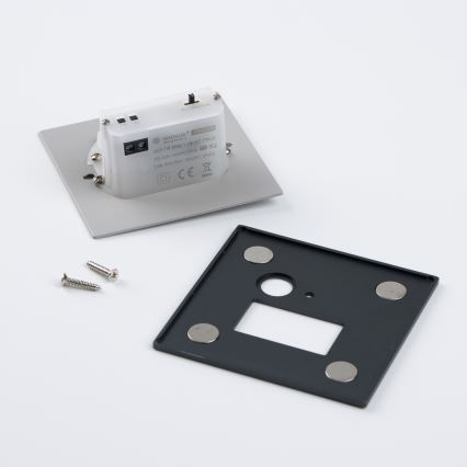 Luminária LED para escadas com sensor de movimento e de crepúsculo LED/1,5W/230V 3000/4000/6500K antracite