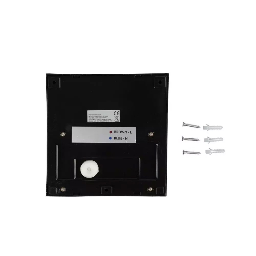 Candeeiro LED para escadas LED/3W/230V 4000K IP65