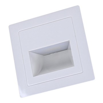 Candeeiro LED para escadas LED/3W/230V 6000K branco