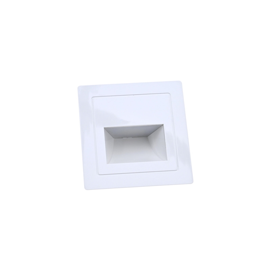 Candeeiro LED para escadas LED/3W/230V 6000K branco