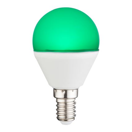 Candeeiro LED RGBW com regulação E14/4,9W/230V 2700K + comando - Globo