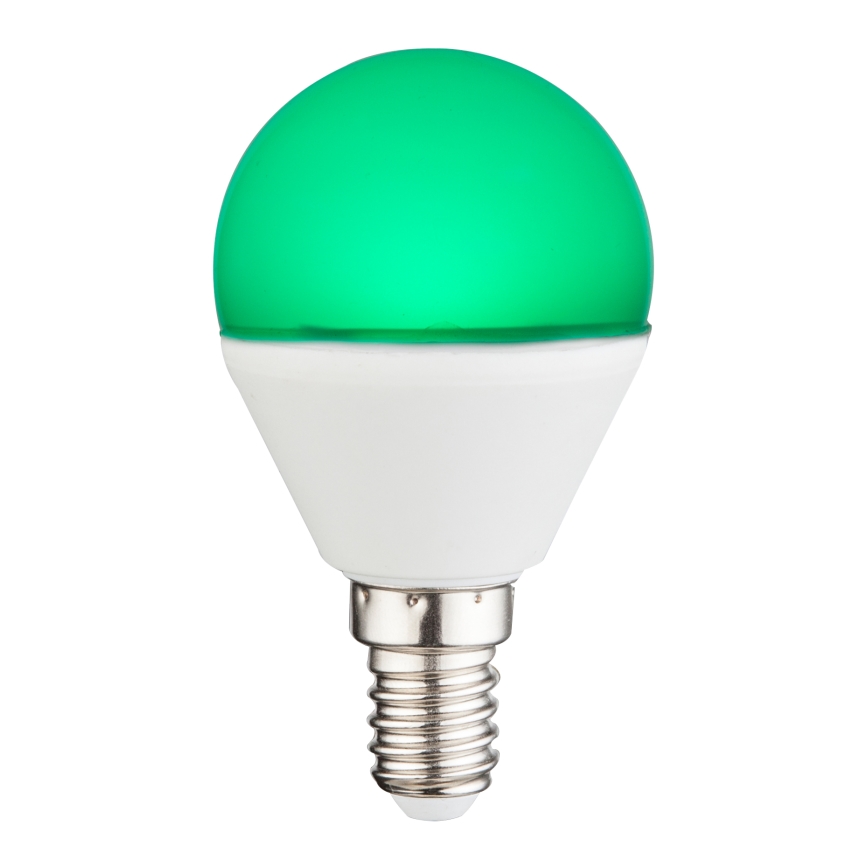 Candeeiro LED RGBW com regulação E14/4,9W/230V 2700K + comando - Globo