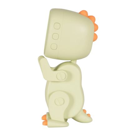 Candeeiro de noite LED RGBW regulável para crianças com despertador ROBOT LED/1W/5V 1200 mAh