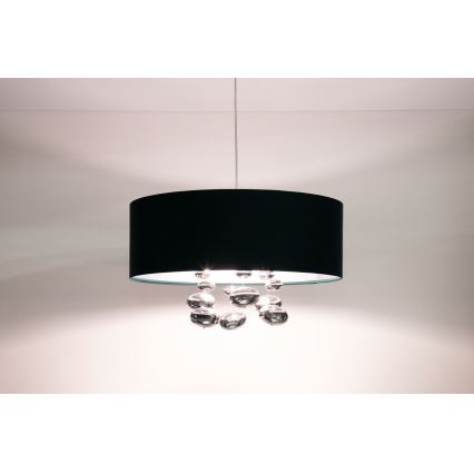 Candeeiro pendente BUBBLE com cabo, 1x E27 (máx. 60W, 230V), Ø 50 cm, verde