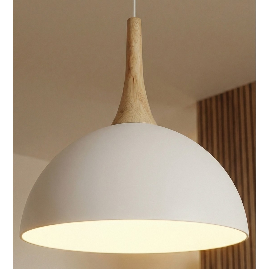 Candeeiro pendente com cabo NAUTICA 1xGX53/12W/230V branco