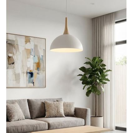Candeeiro pendente com cabo NAUTICA 1xGX53/12W/230V branco