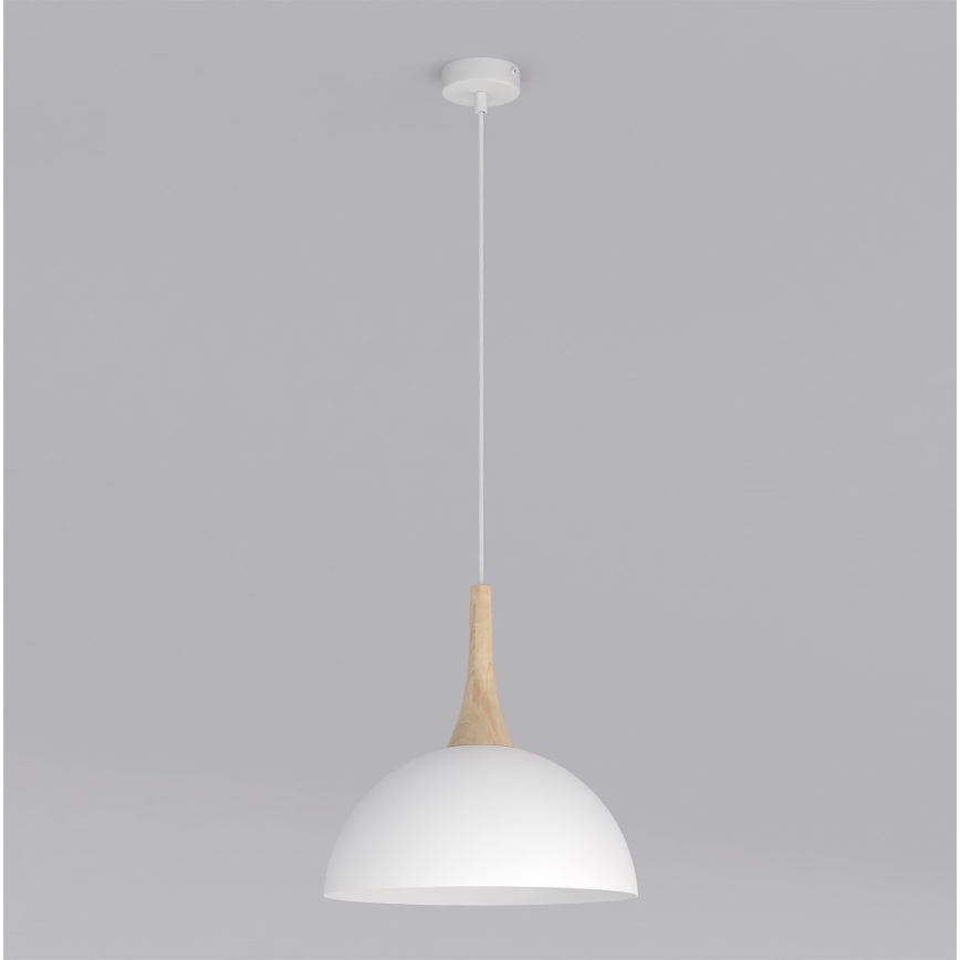 Candeeiro pendente com cabo NAUTICA 1xGX53/12W/230V branco