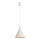 Candeeiro pendente com cabo NOX 1xE27/15W/230V creme