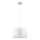 Candeeiro pendente em cabo AIDA 1xE27/60W/230V Ø 35 cm carvalho/branco