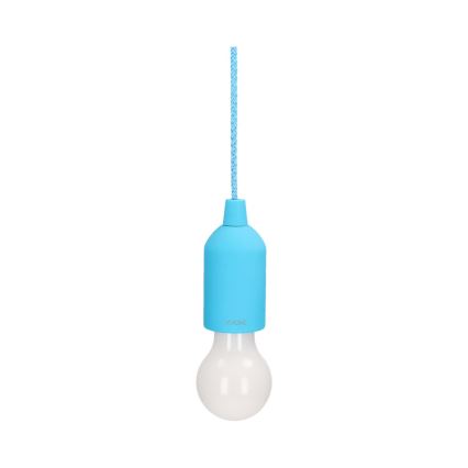 Candeeiro portátil LED LED/1W/3xAAA azul