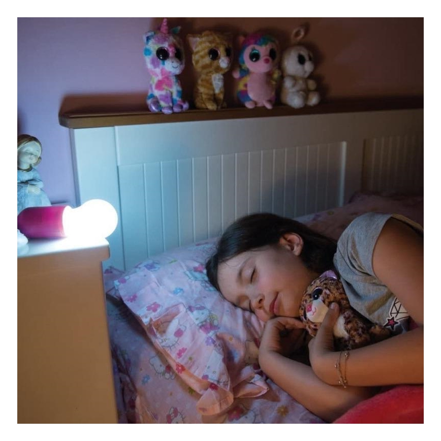 Candeeiro portátil LED LED/1W/3xAAA azul