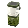 Candeeiro portátil recarregável LED com uma armadilha para insetos LED/3W/1800 mAh verde