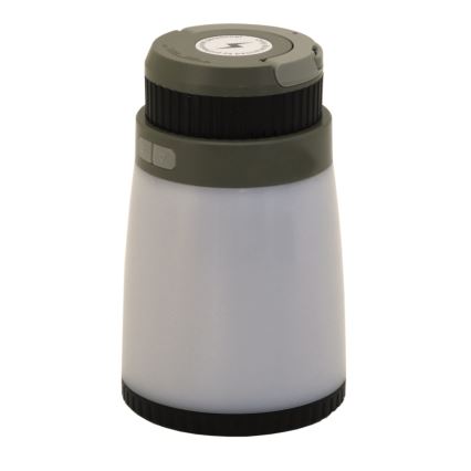 Candeeiro recarregável portátil LED com armadilha de insetos LED/2W/1800mAh/3xAAA IPX4 verde