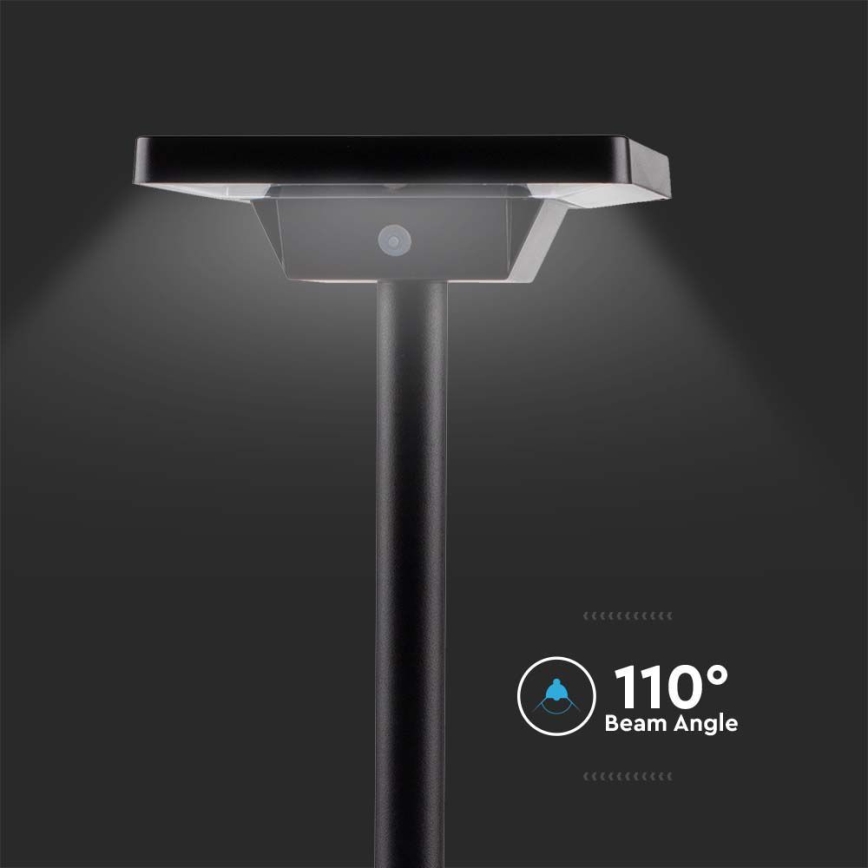 Candeeiro solar exterior LED 2em1 LED/2W/3,7V IP65 3000/4000/6500K 2600 mAh