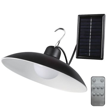 Candeeiro solar LED CELINA LED/1,8W/3,7V 2400 mAh IP44 + comando