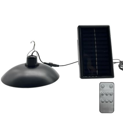 Candeeiro solar LED CELINA LED/1,8W/3,7V 2400 mAh IP44 + comando