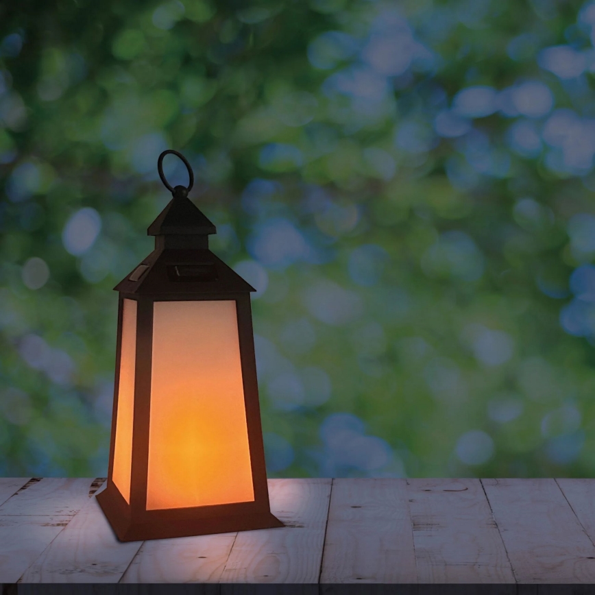 Candeeiro solar LED FENIX LED/1,2V 200 mAh IP44 preto