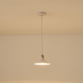 Candeeiro suspenso 1xE27/15W/230V branco