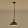 Candeeiro suspenso 1xE27/15W/230V cinzento