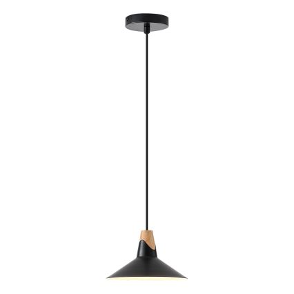 Candeeiro suspenso 1xE27/15W/230V preto