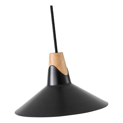 Candeeiro suspenso 1xE27/15W/230V preto