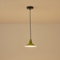 Candeeiro suspenso 1xE27/15W/230V verde