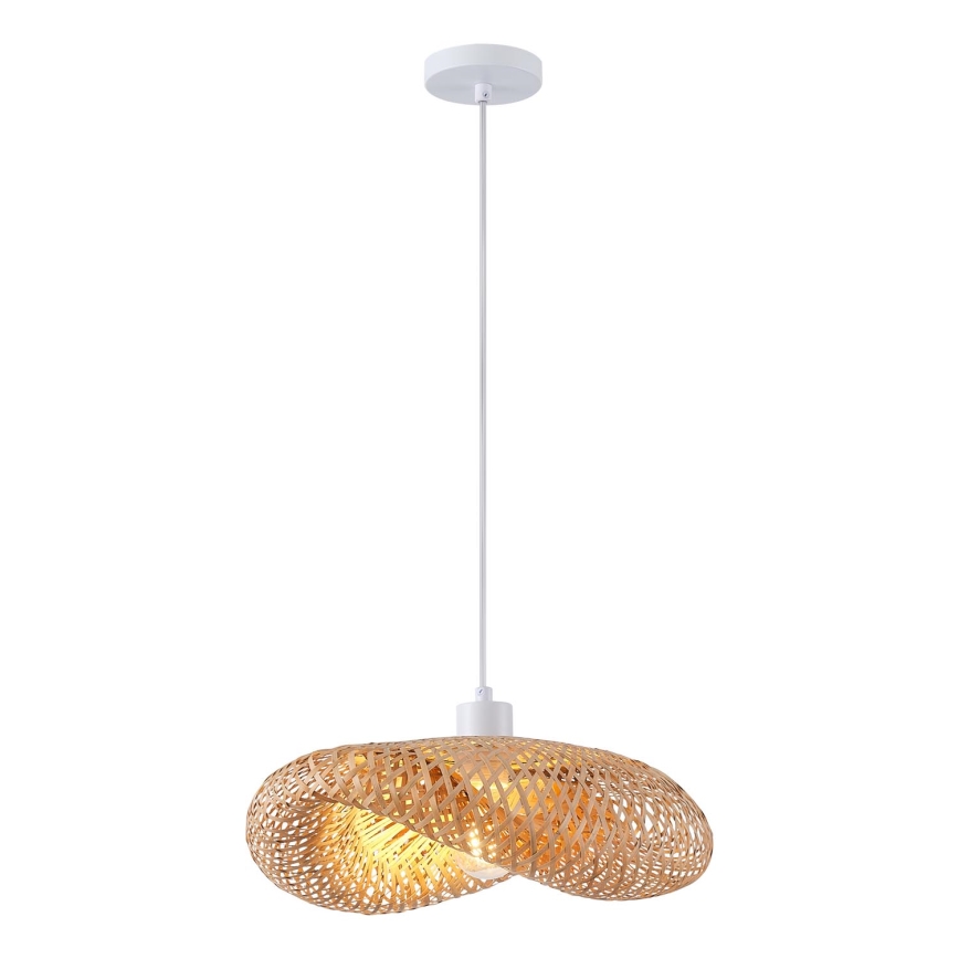 Candeeiro suspenso 1xE27/40W/230V bambu