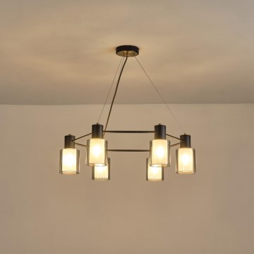 Candeeiro suspenso 6xE14/15W/230V