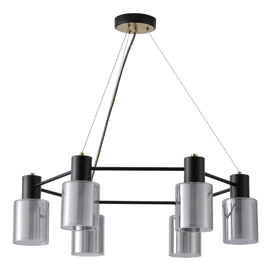 Candeeiro suspenso 6xE14/15W/230V