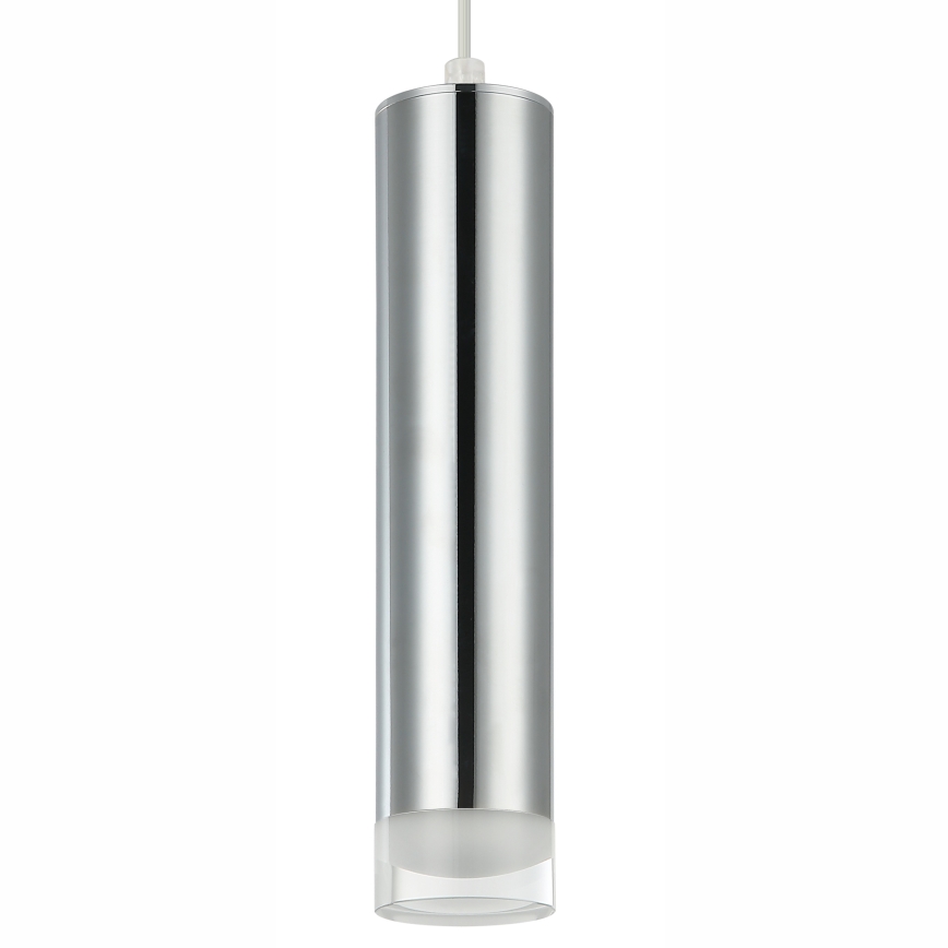 Candeeiro suspenso ARMIN 1xGU10/10W/230V cromado brilhante