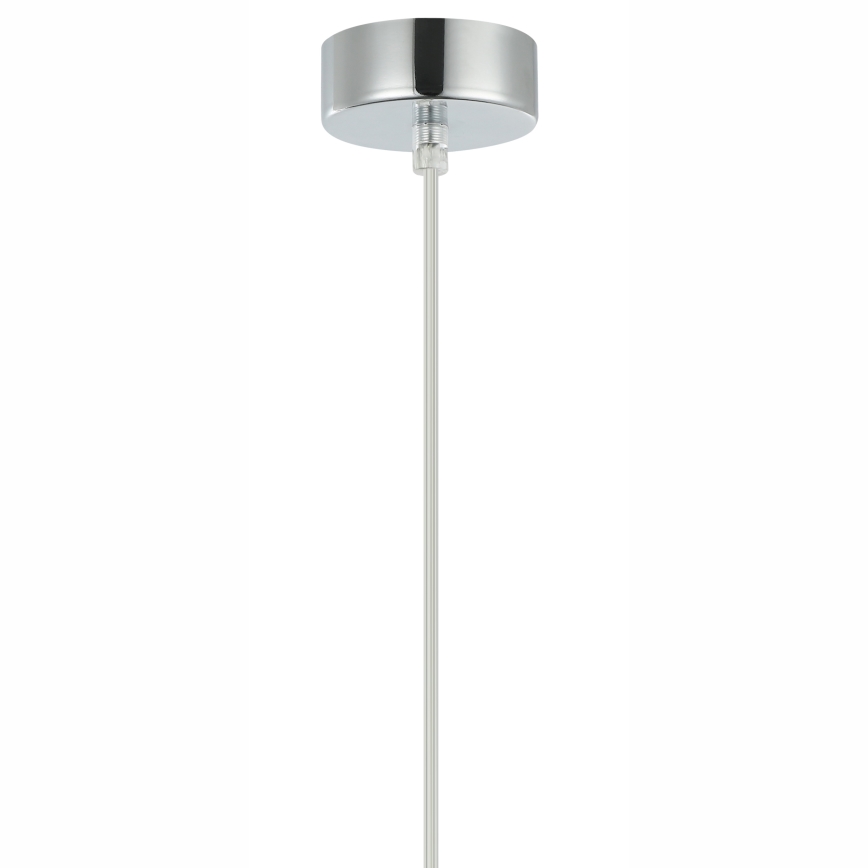 Candeeiro suspenso ARMIN 1xGU10/10W/230V cromado brilhante