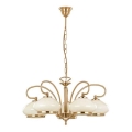 Candeeiro suspenso ASTORIA 5xE27/15W/230V dourado