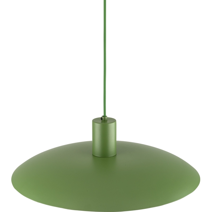 Candeeiro suspenso ASTRA 1xE27/15W/230V diâmetro 41 cm verde