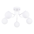 Candeeiro suspenso ASTRAL 5xG9/8W/230V branco