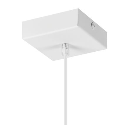 Candeeiro suspenso ASTRID 1xE27/60W/230V branco