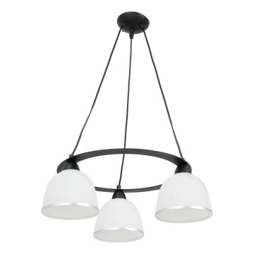 Candeeiro suspenso AVIA 3xE27/60W/230V