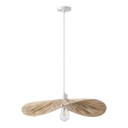 Candeeiro suspenso CALYPSO 1xE27/15W/230V diâmetro 55 cm bambu