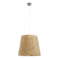 Candeeiro suspenso CANNUCIA 1xE27/15W/230V bege