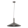 Candeeiro suspenso CAPRI 1xE27/15W/230V diâmetro 50 cm antracite/cinzento